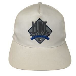 I-Line 25 Years Of Reliability 5 Panel Cap Beige OS Designer Award Headwear